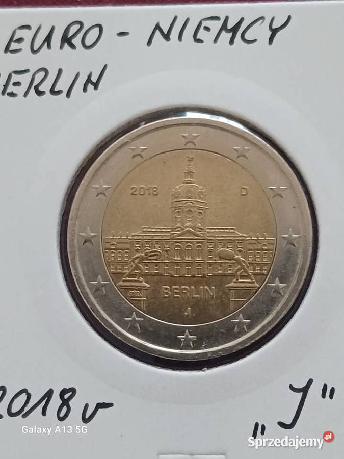 2 Euro Niemcy Berlin 2018 r men J Konin