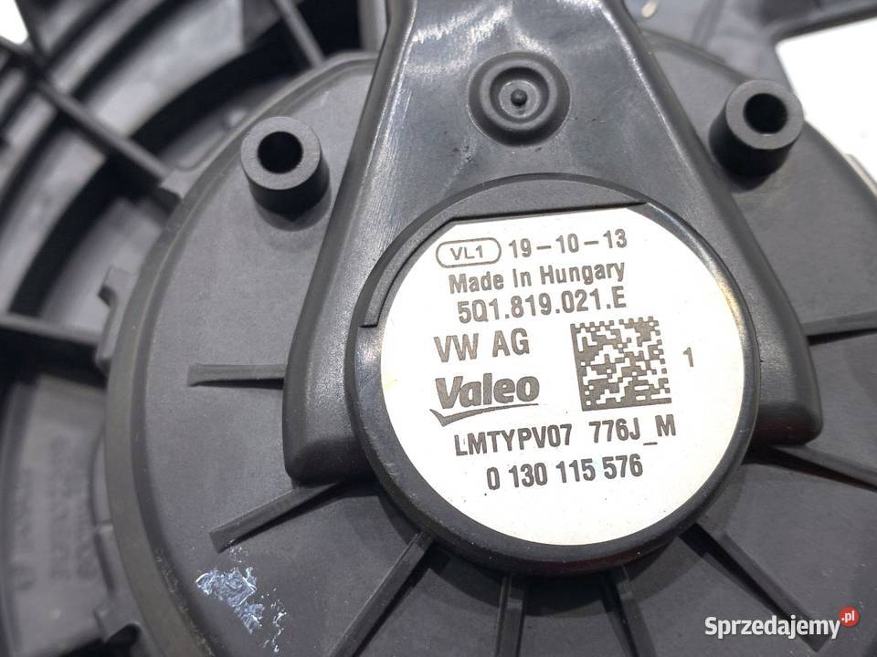 DMUCHAWA NAWIEWU VW GOLF VII 5Q1819021E podkarpackie