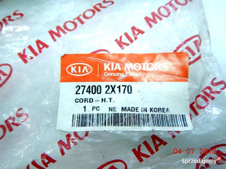 PRZEWÓD ZAPŁONOWY HYUNDAI KIA RIO 15 DOHC 0205