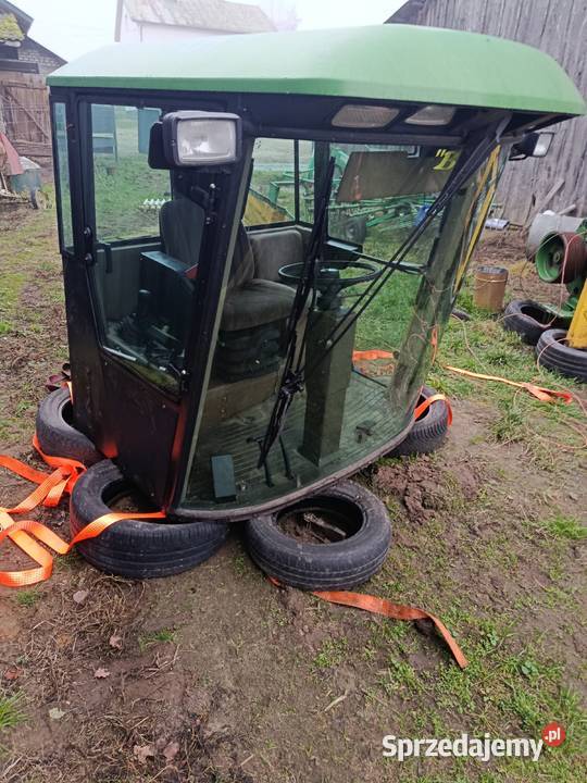 Kabina do bizona ciągnika John Deere Claas łódzkie Godynice
