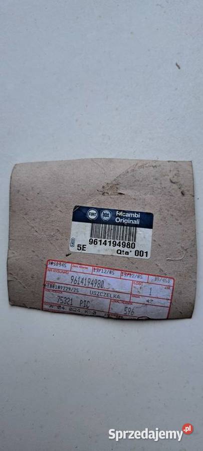 Uszczelniacz wału 9614194980 FIAT LANCIA Luzino