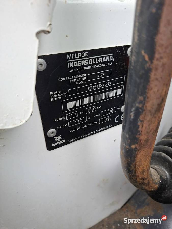 Bobcat 453 mini ładowarka nieuszkodzony Września