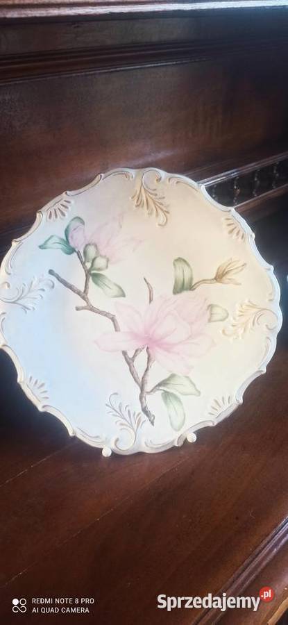 Patera z cudnym kwiatem magnolii Susan Syg pomorskie Gdańsk