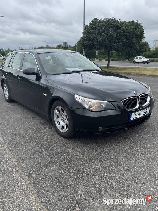 BMW 525i e61 Benzyna Touring192 Super Stan automatyczna Seria 5 Świecie