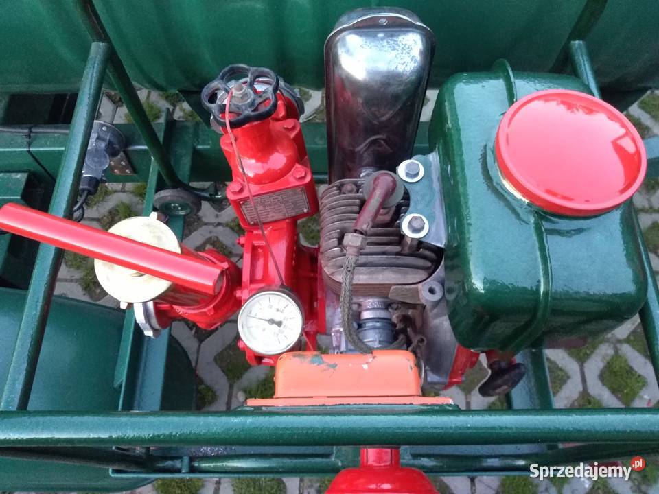 Beczkowóz motopompa Ziegler mini beczkowóz do
