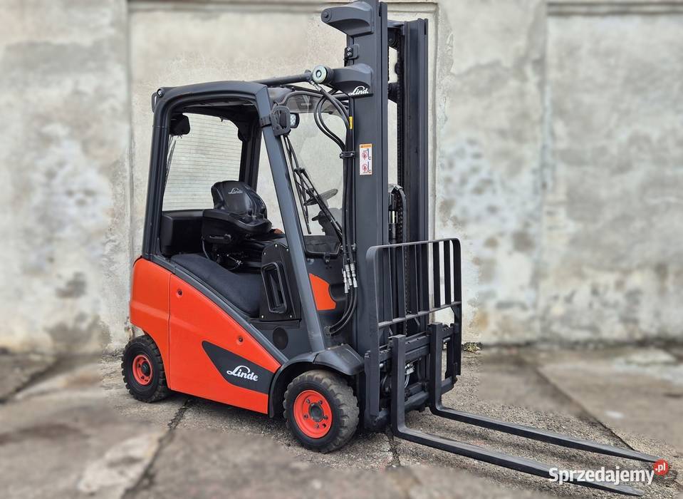 Linde H16 TRIPLEX 545 2019r kabina wózek widłowy Rybnik