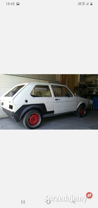 Vw golf 1 1981r 16D całość kujawsko-pomorskie