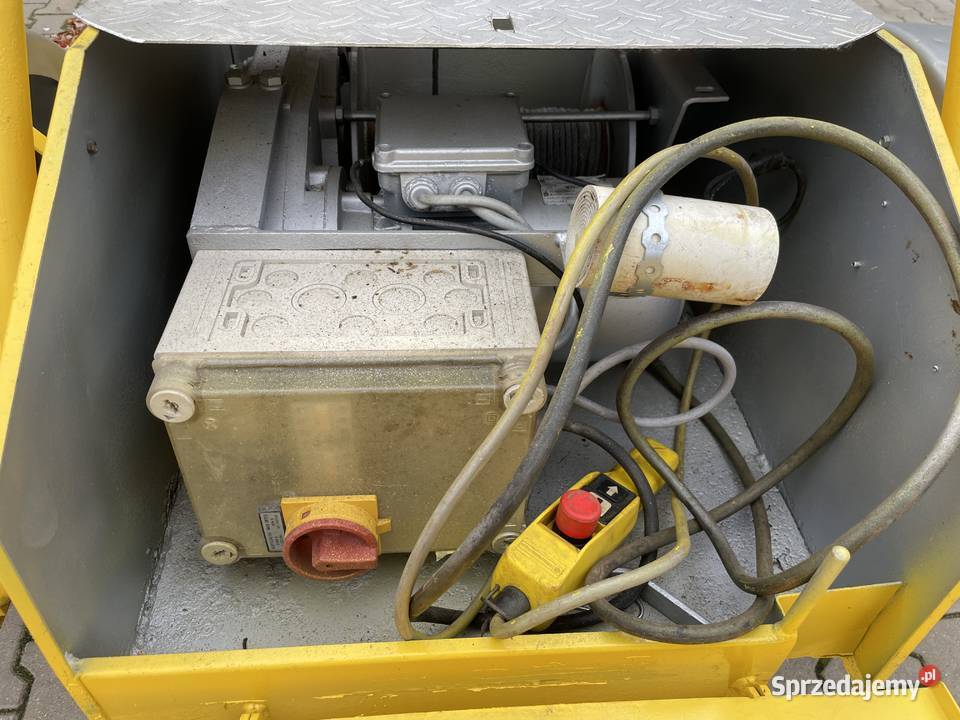 Winda Budowlana wyciąg HERZOG Junior 200 HD Ślesin