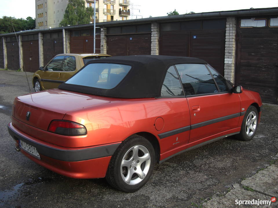 Peugeot 306 20 16V Cabriolet KLIMA aluminiowe felgi Warszawa
