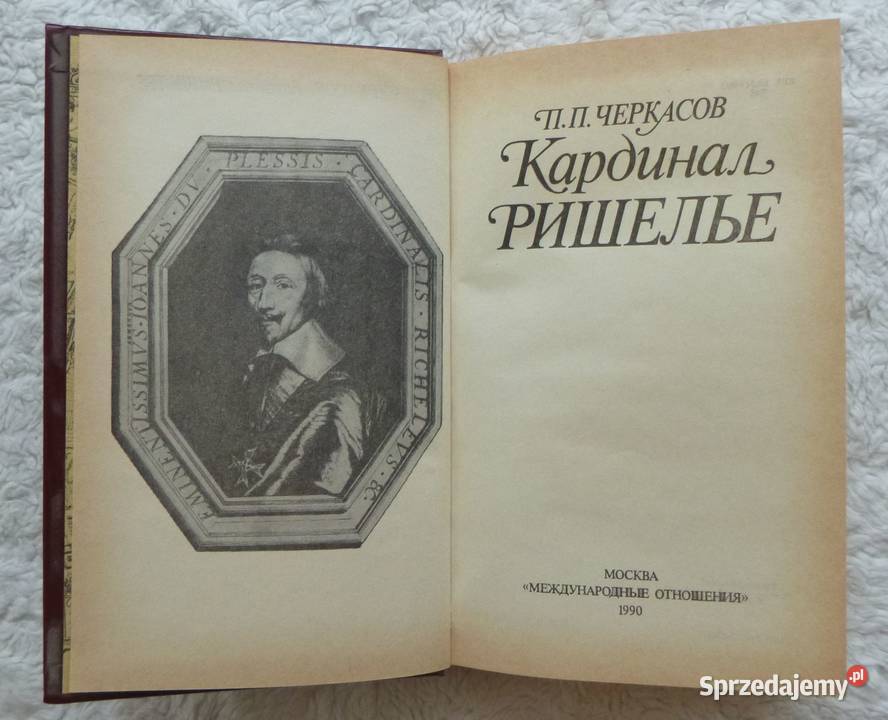 Kardynał Richelieu P Czerkasow rosyjsku Warszawa sprzedam