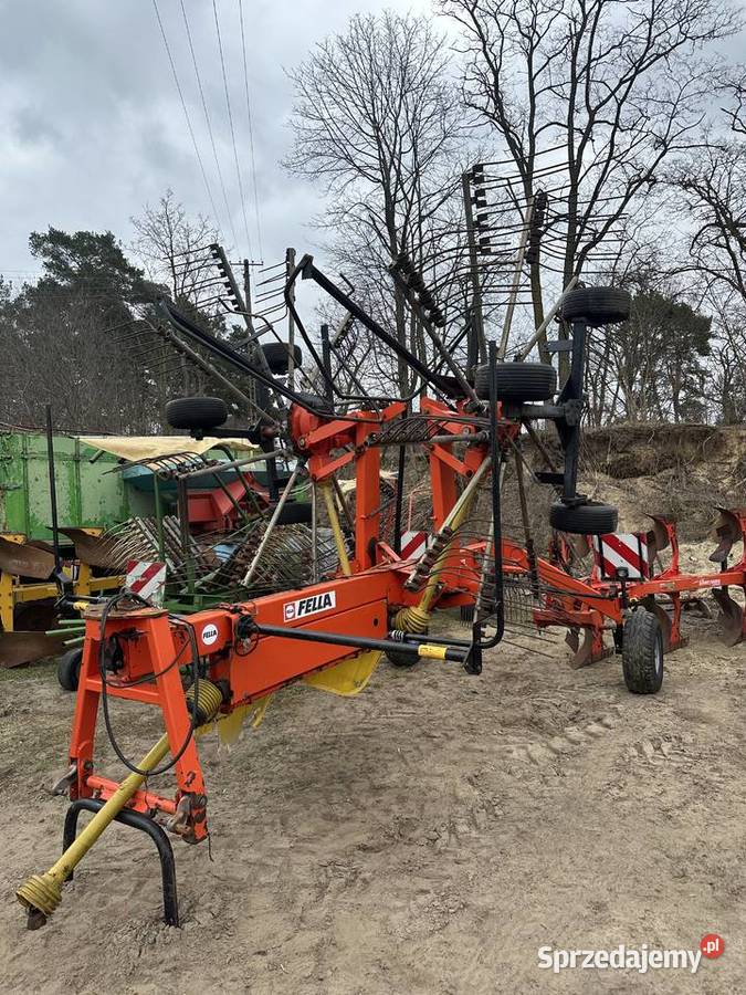 Zgrabiarka dwukaruzelowa Fella TS 671 2005 Fella Łyse