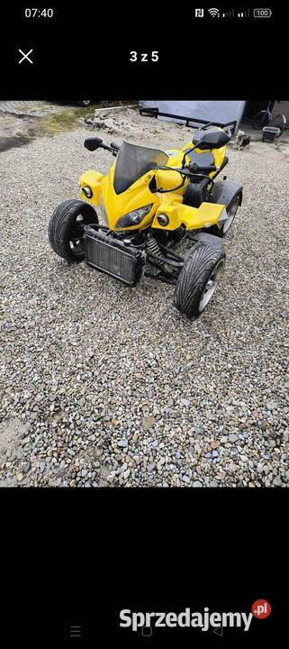 Quad jingi motor ji250 100km Wojnicz