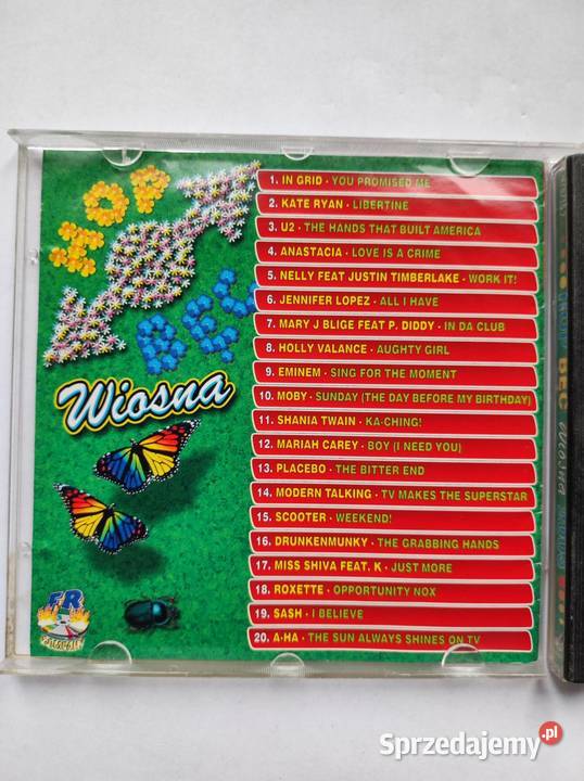 rmf fm wiosna hop bęc kolekcjonerska płyta cd CD świętokrzyskie Kielce