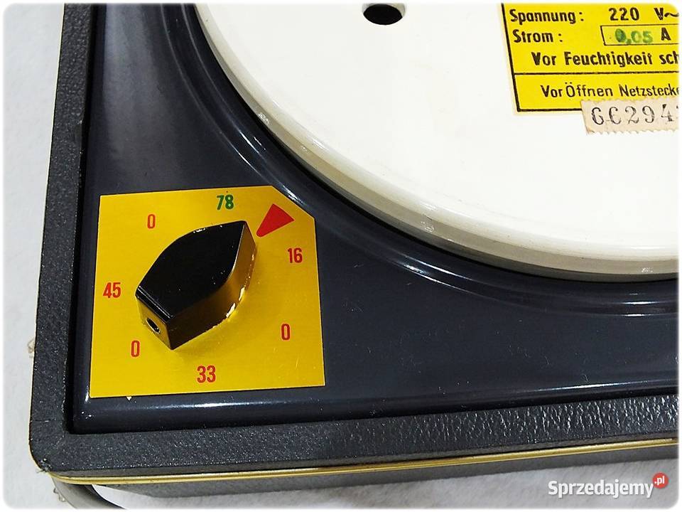 Stary Gramofon Foletta Stereo M64 z lat 50 60 Gramofony Żary