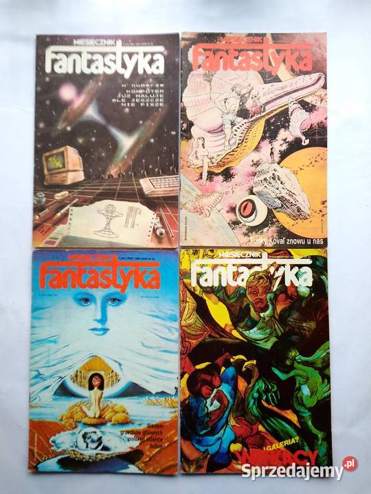 Fantastyka miesięczniki rocznik 1985r miękka Gdynia