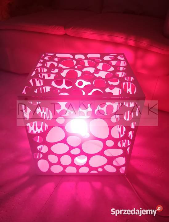 NOWOŚĆ Lampa wewnętrzna metoda CNC RGB LED