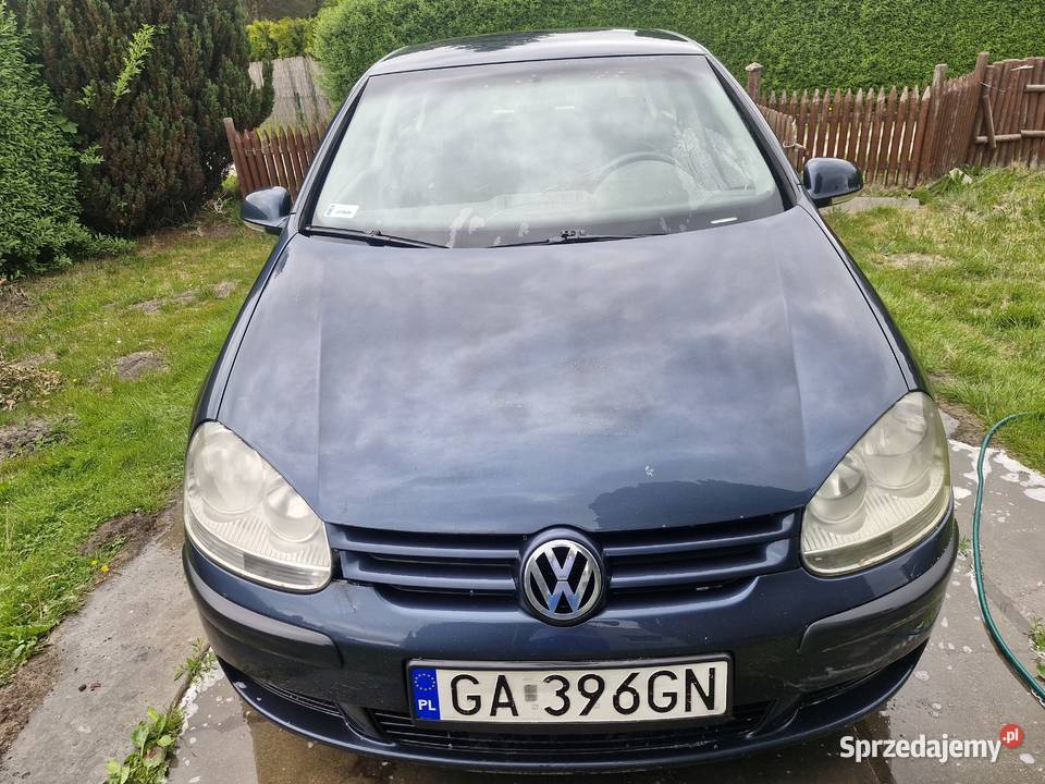 Sprzedam vw golf 5 19tdi Rok produkcji 2005 pomorskie Gdańsk