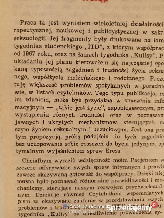 Seks łatwy czy trudny Starowicz książki prezenty Warszawa sprzedam