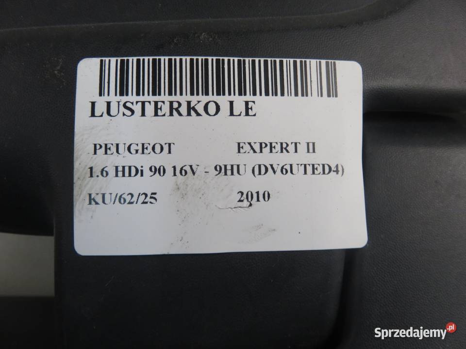 LUSTERKO LEWE PEUGEOT EXPERT II 5 PIN