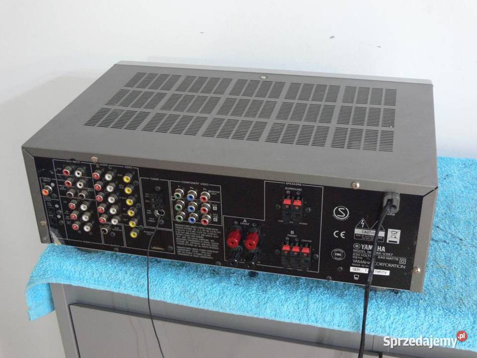 Amplituner Yamaha RXV357 RDS mocny i sprawny Jasło