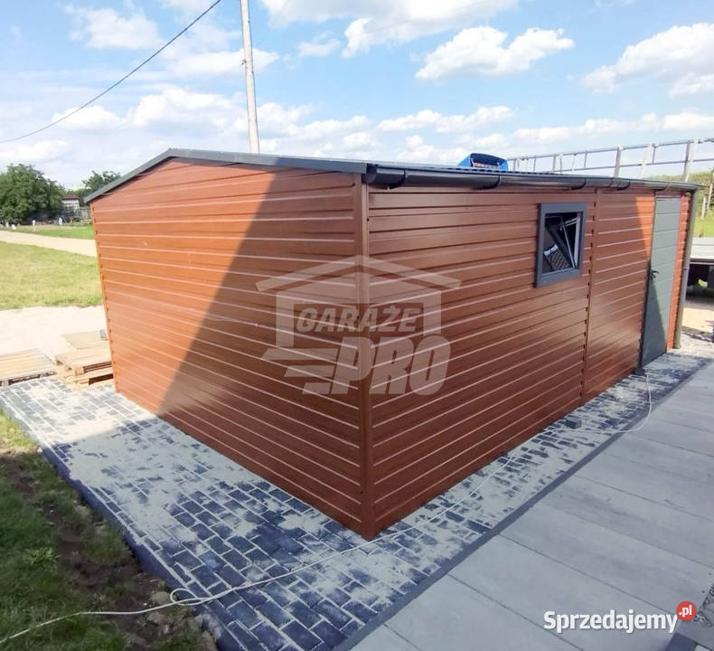 Garaż blaszany 4x6 GP213 Niepołomice