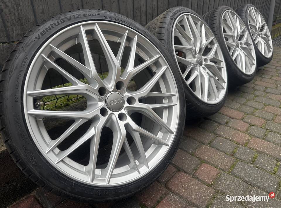 19 Audi A4 A5 felgi koła komplet 5x112 ET35 85J Samochodowe Lubasz