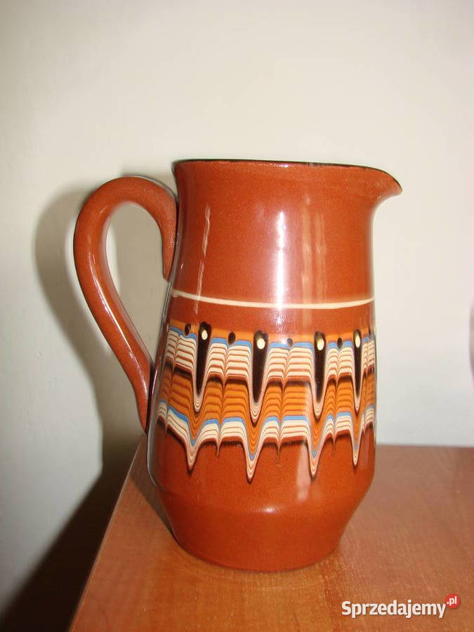 ceramika bułgarska dzbanek Pruszcz Gdański