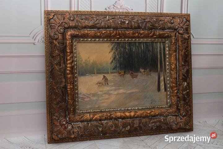 J Fałat Nieśwież Zimowa Wyprawa Na Polowanie Kraków