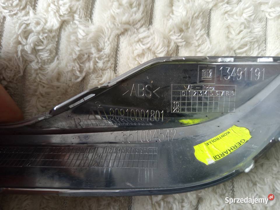 OPEL INSIGNIA B 1720R LISTWA KRATKI ZDERZAKA Radom