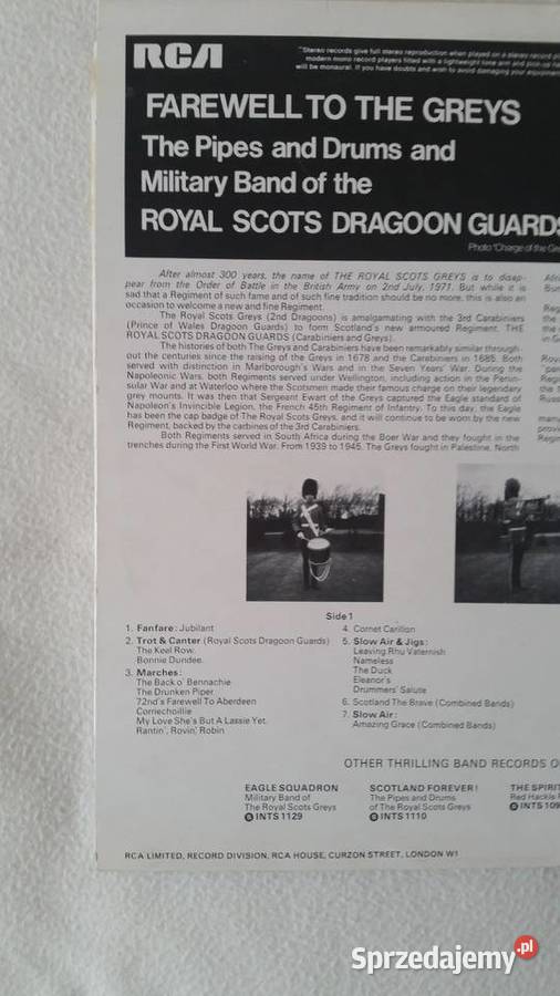 FAREWELL TO THE GREYSThe Pipes and Drums and Puławy