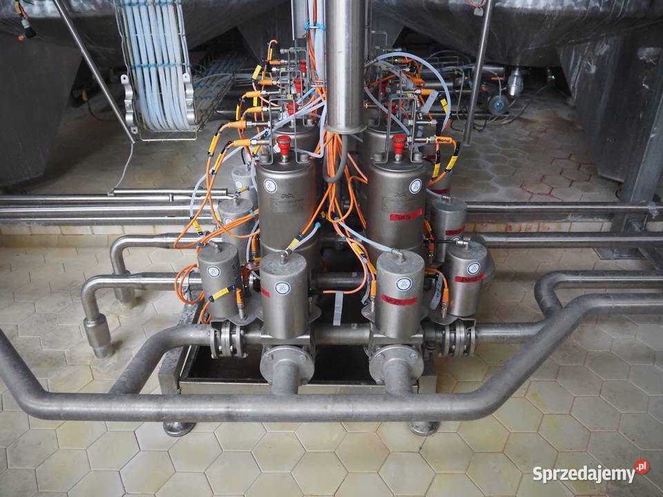 Manifold z zaworami Alfa Laval i Nocado wielkopolskie Krotoszyn