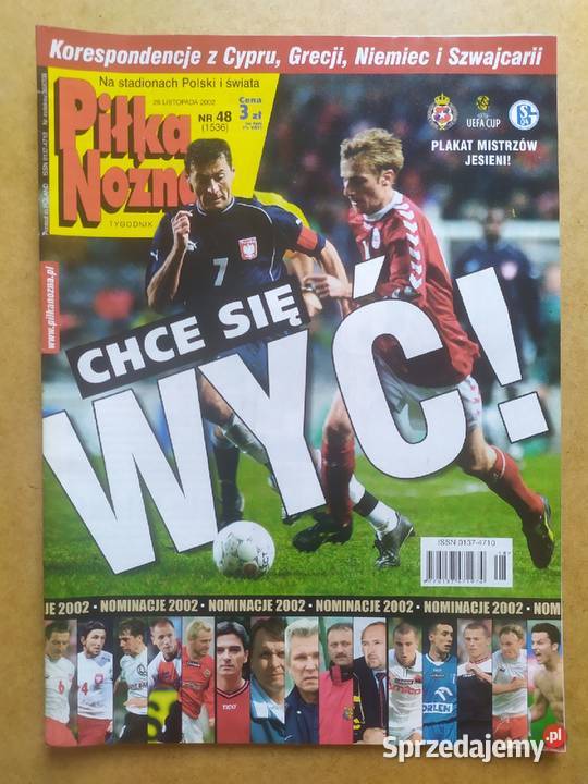 Tygodnik Piłka Nożna rocznik 2002 łódzkie Łódź sprzedam