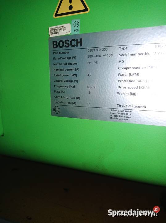 Bosch EPS 205 tester stół probierczy Wrocław