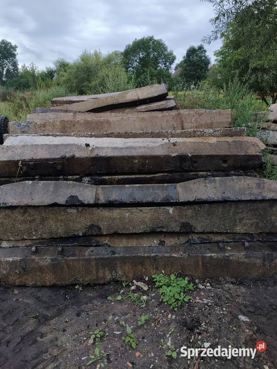Sprzedam podkłady nie kolejowe betonowe Kiszkowo