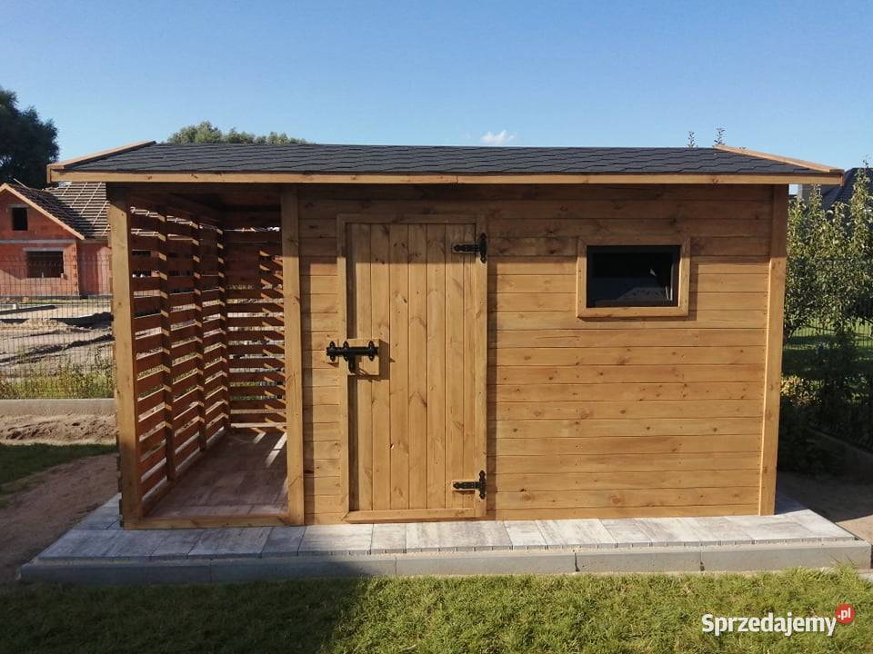 Domek narzędziowy Drewutnia pomieszczenie na Warszawa