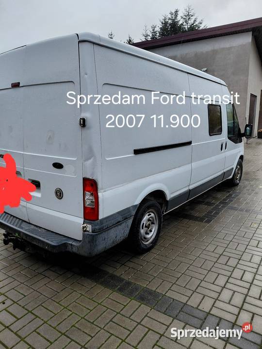 Ford transit mk7 doka 7osobowy blaszak Romanówek