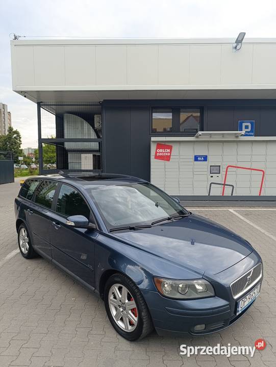 Volvo V50 24d automat Rok produkcji 2007 opolskie Opole
