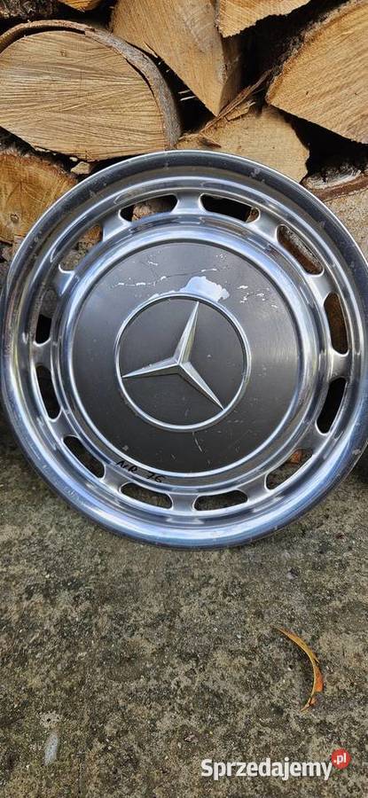 Ładny kołpak chrom Mercedes 123116126Oryginał Pozostałe lubuskie Gorzów Wielkopolski
