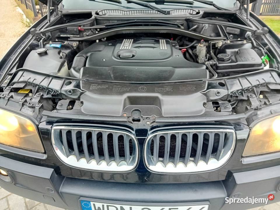 Bmw X3 20 150 4x4 Klimatyzacja Skórzana aluminiowe felgi Raciąż