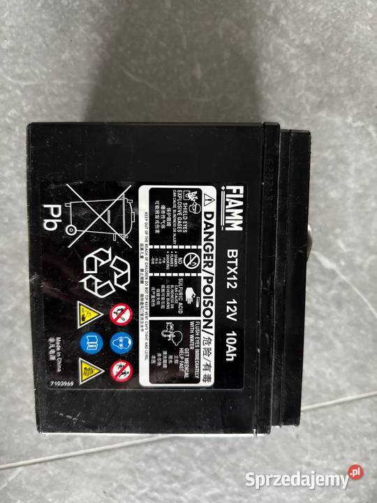 Akumulator pomocniczy Fiamm Volvo 12V 10Ah 14RC Wrocław