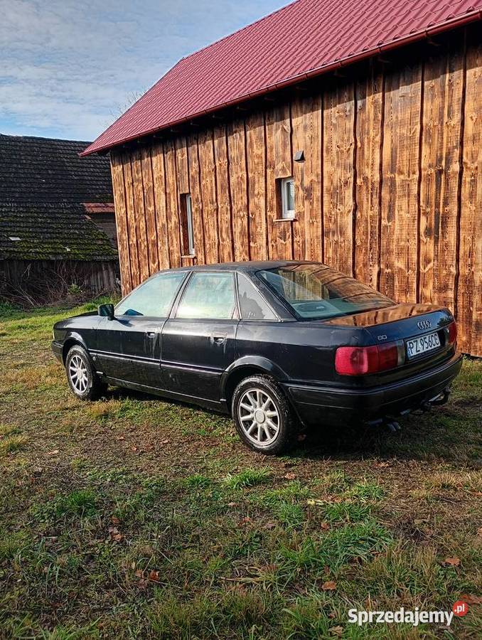 Audi 80 19 TDI AUTOMAT gruby welur drewno Złotów