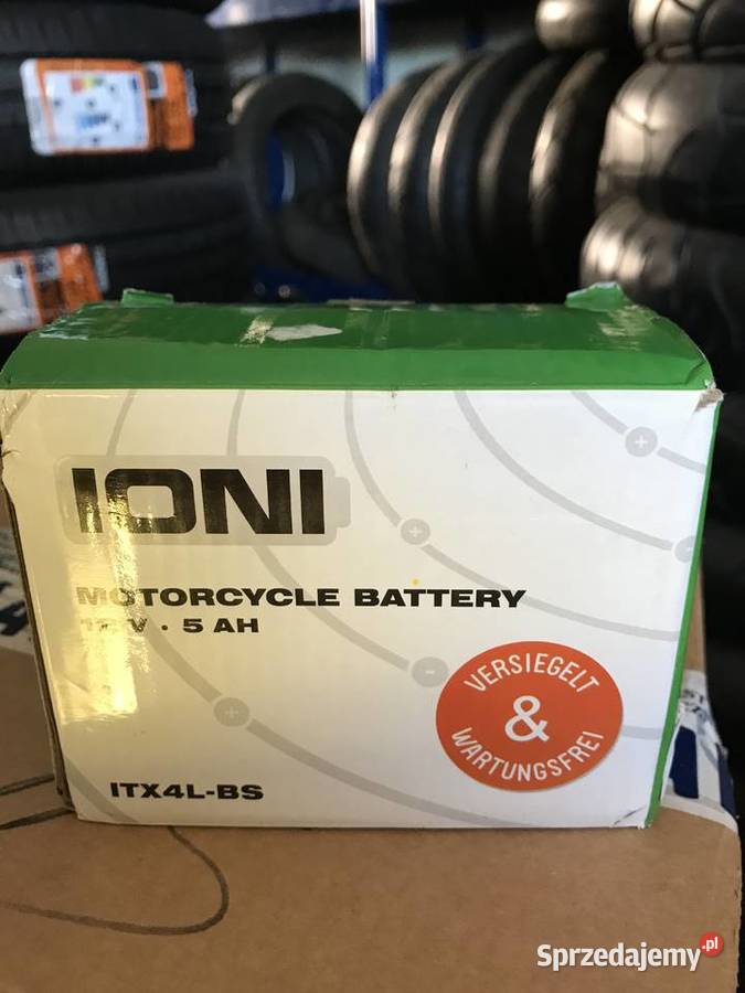 Żelowy akumulator Motocykl Quad bateria 12V 5 Ah Brzesko