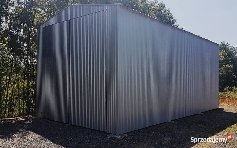 Blaszana hala 510 m brudna biel Kraków