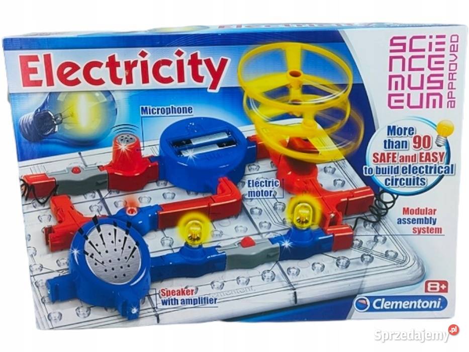 CLEMENTONI ELECTRICITY Gra Rozwijająca w Mega mazowieckie Warszawa sprzedam