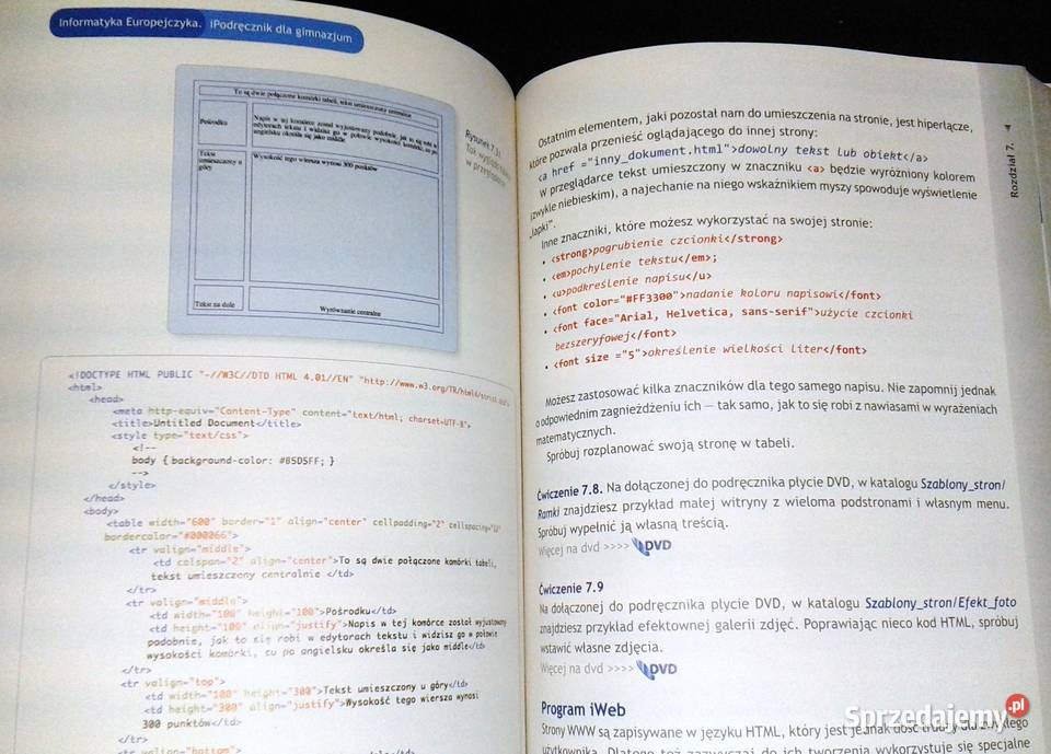 Informatyka Europejczyka Podręcznik gimnazjum Rok wydania 2010 lubelskie Chełm