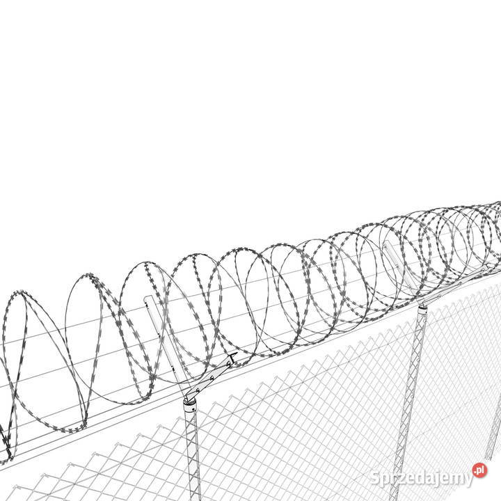 Zasieki concertina 450 mm 54 zwoje 3 złączki zachodniopomorskie Szczecin