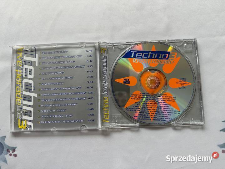 Techno Love Parade part 3plyta CD 1 płyta