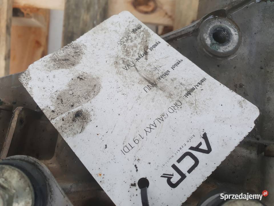 Ford Galaxy MK1 19 TDI SKRZYNIA BIEGÓW FVA Rudka