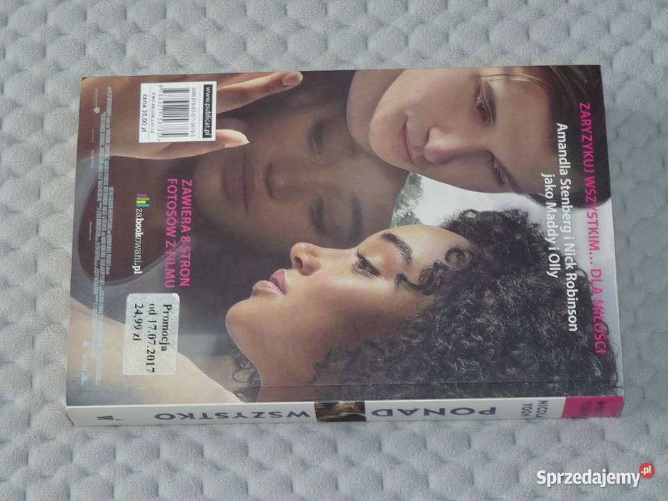 Ponad wszystko Nicola Yoon romans romanse małopolskie