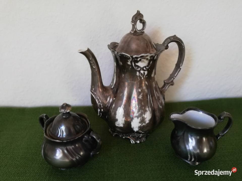Środek stołu garnitur sygnowana porcelana RW Gorlice